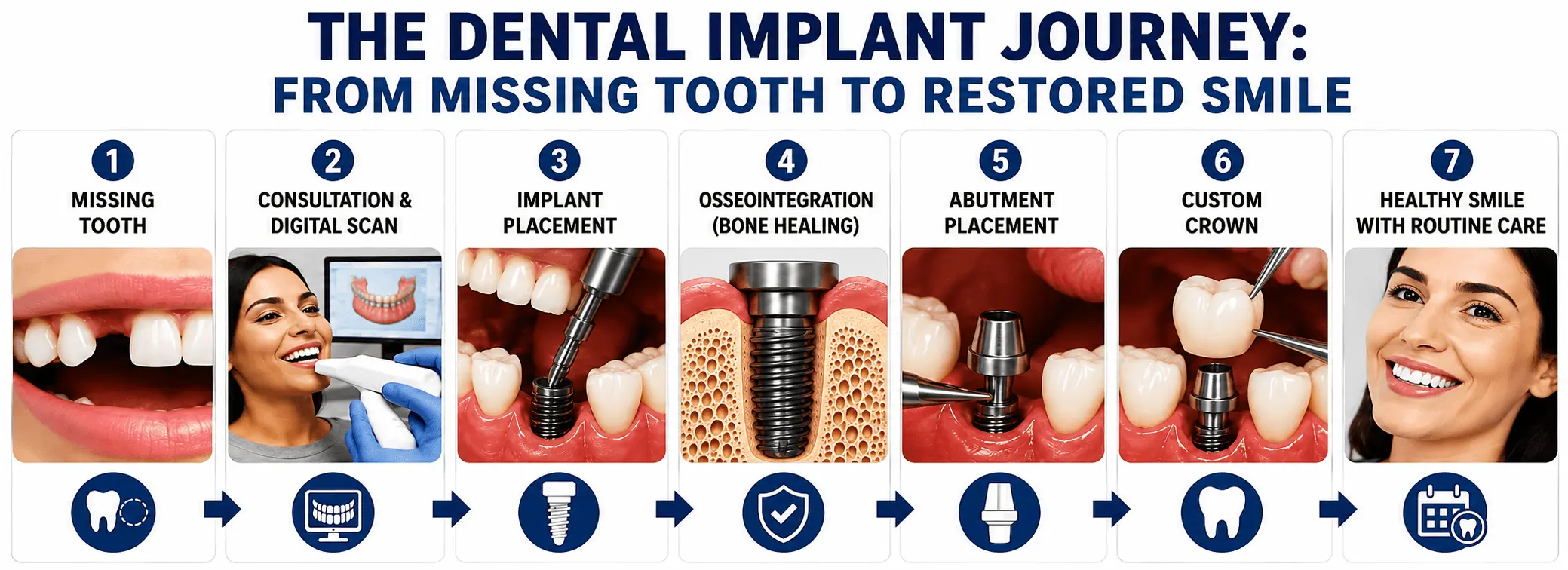 The Dental Implant Journey